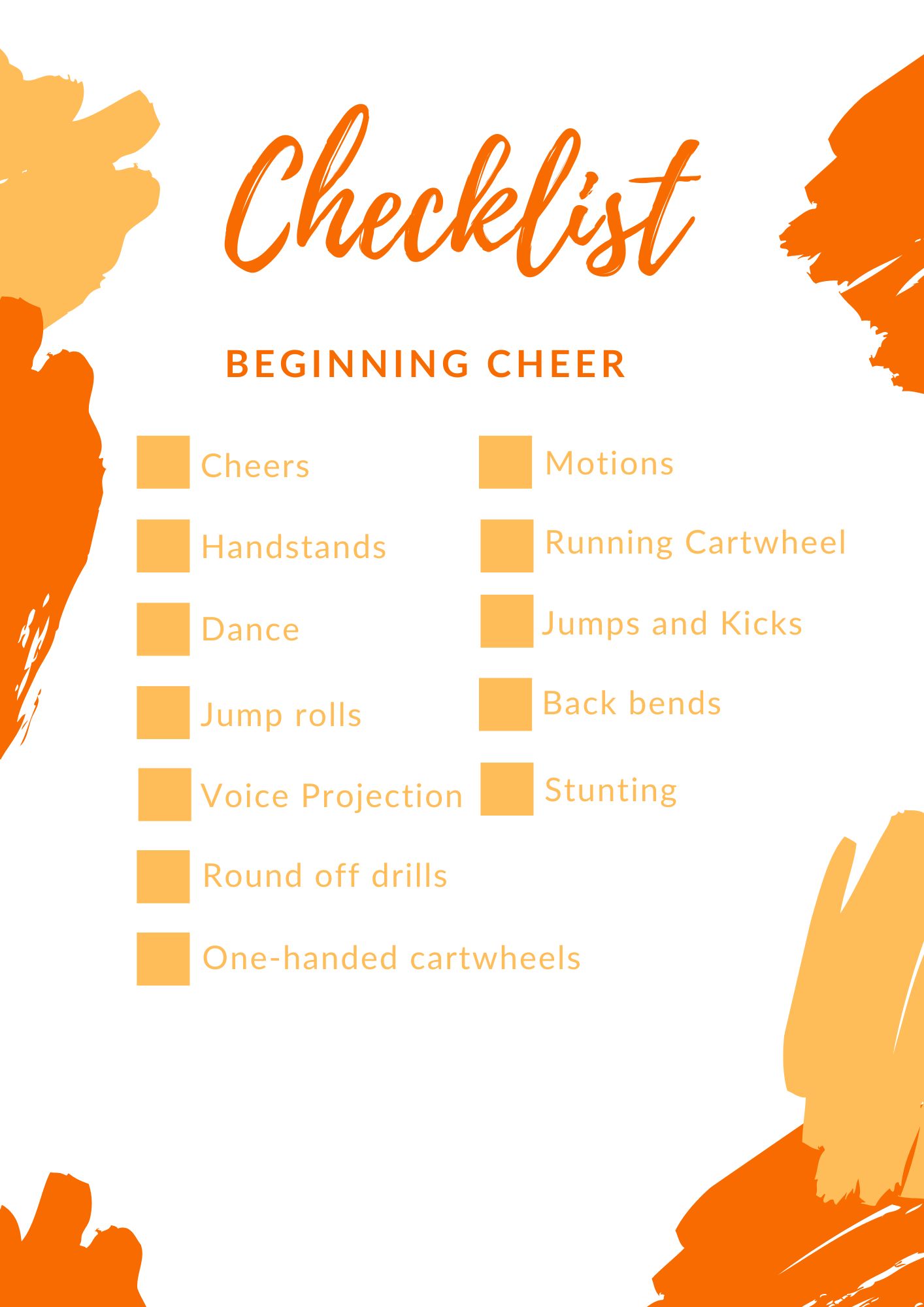 Tumbling and cheer Orem Recreation