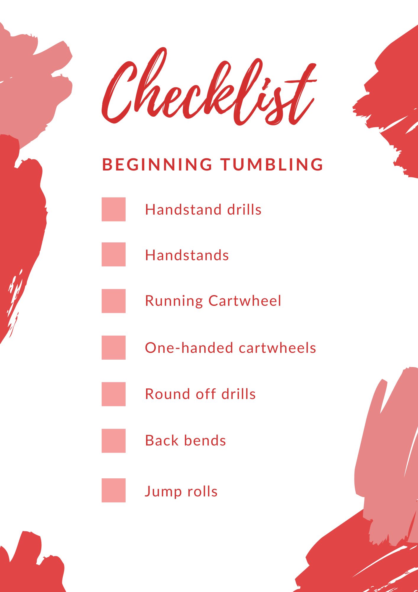 Tumbling and cheer Orem Recreation