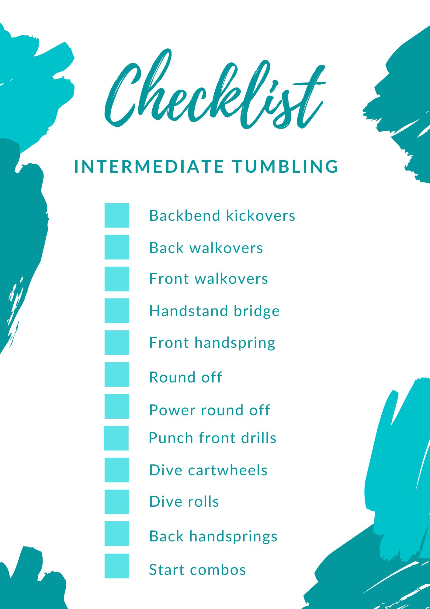 Tumbling and cheer Orem Recreation