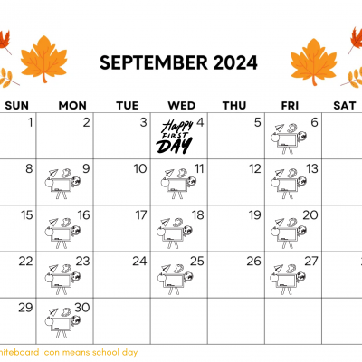 Preschool Calendar